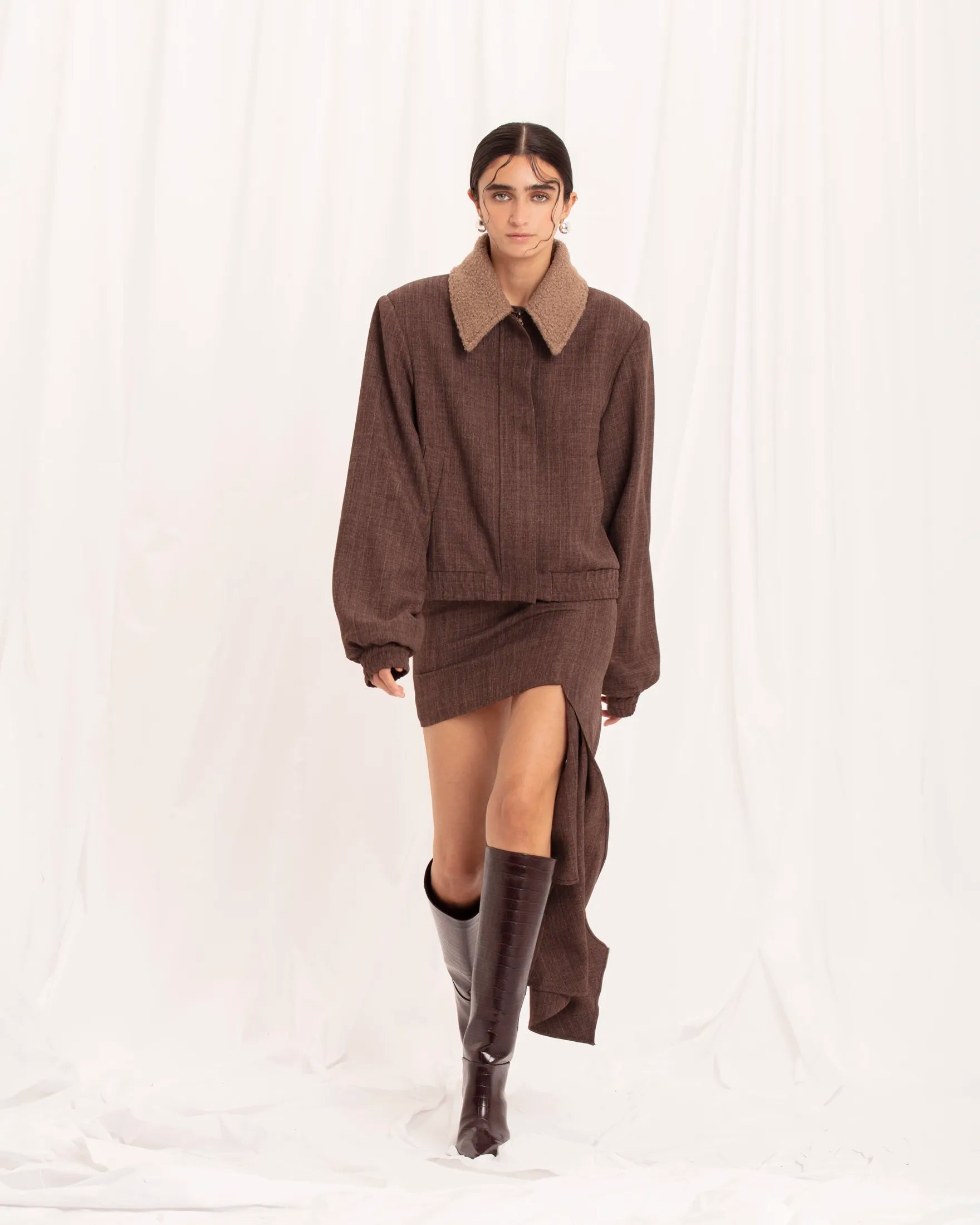 Immediate delivery - Grace Cocoa Skirt