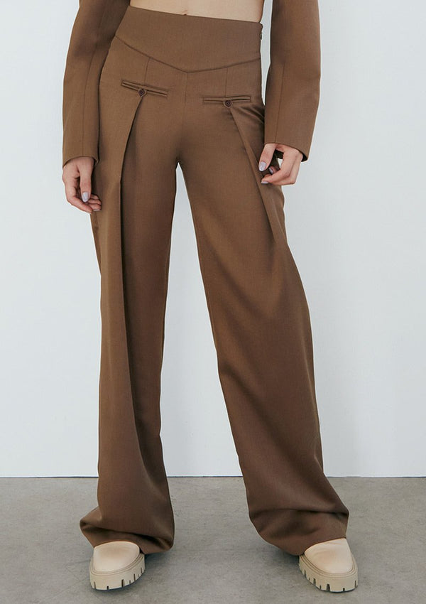 Paul Trouser Cocoa Brown