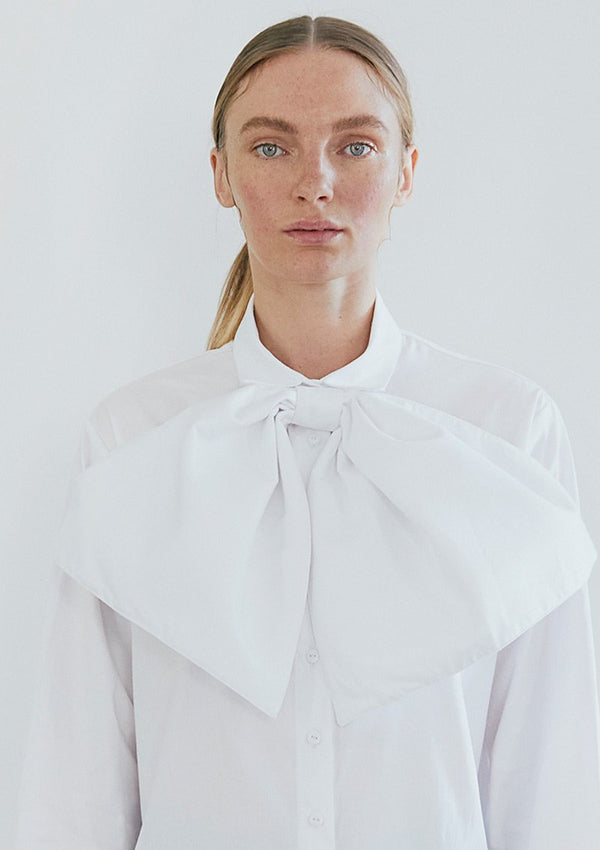 Tommy Maxi Bow Accessory Off-White