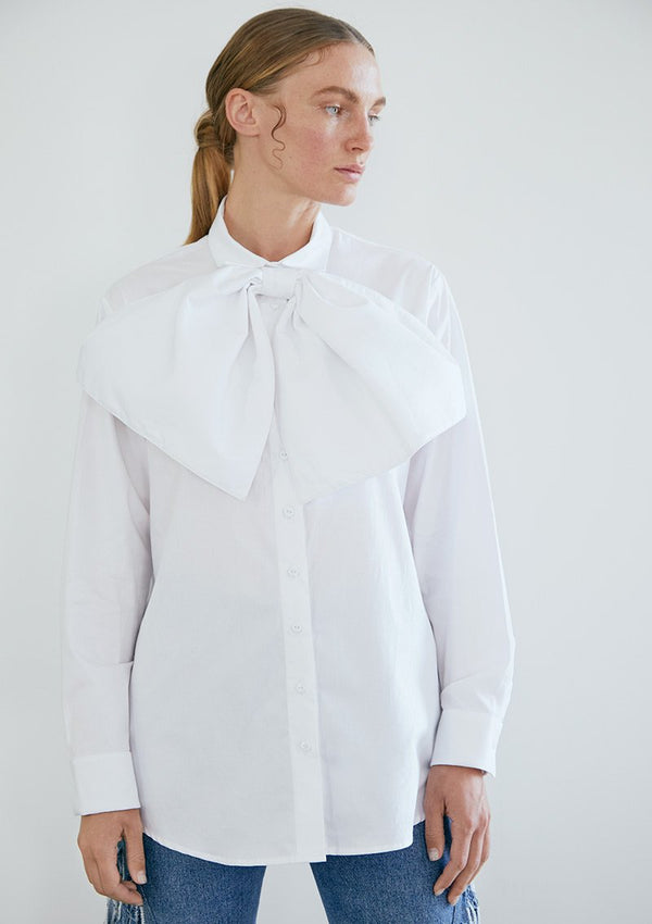 Tommy Maxi Bow Accessory Off-White