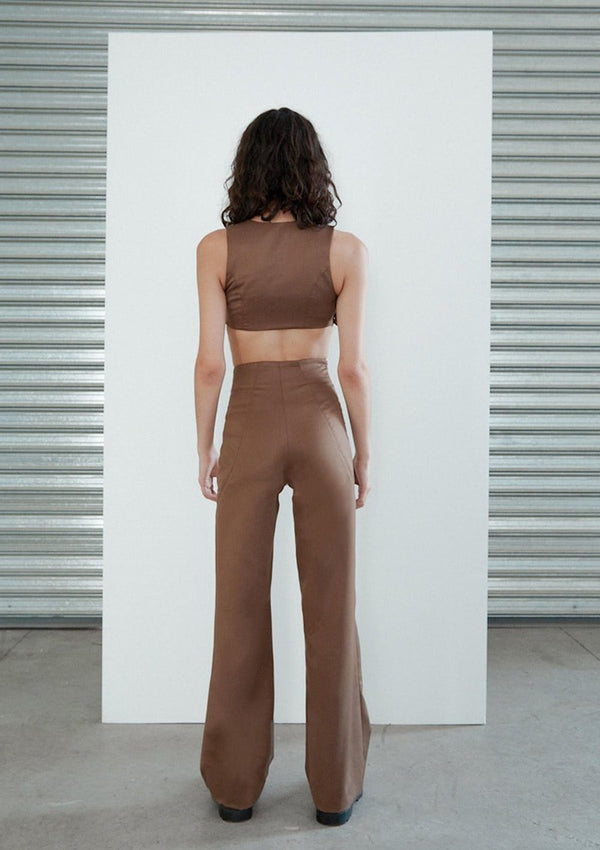 Sieguel Jumpsuit Cocoa Brown