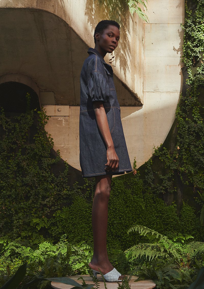 BUFFY Dress - Dark Blue