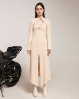 Dress Temu Beige