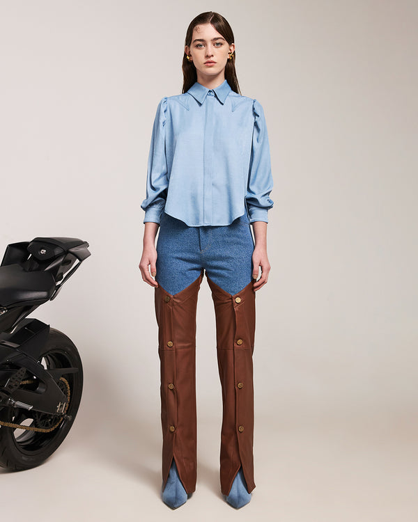 PRE ORDER Shirt Pitao Placid Blue