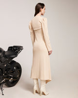 Dress Temu Beige