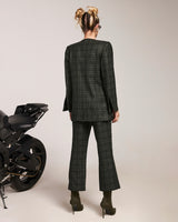 PRE ORDER Jacket Ciprés Dark Forest Tartan