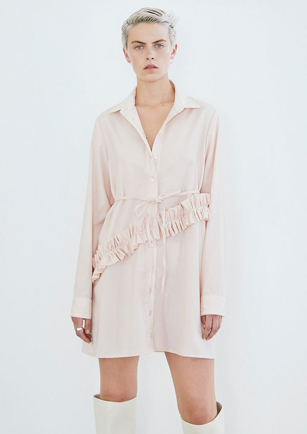 EARLY BIRD Vincent Shirt - Dress Rosewater Pink