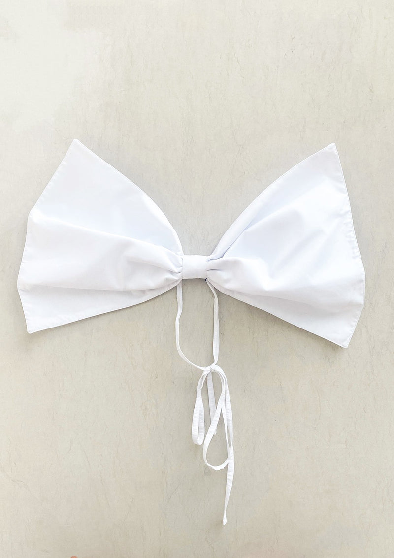 EARLY BIRD Tommy Maxi Bow Accessory Off-White
