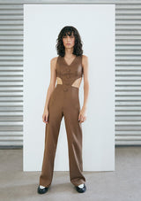 EARLY BIRD Sieguel Jumpsuit Cocoa Brown