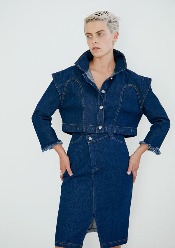 EARLY BIRD Gotti Skirt Double Denim