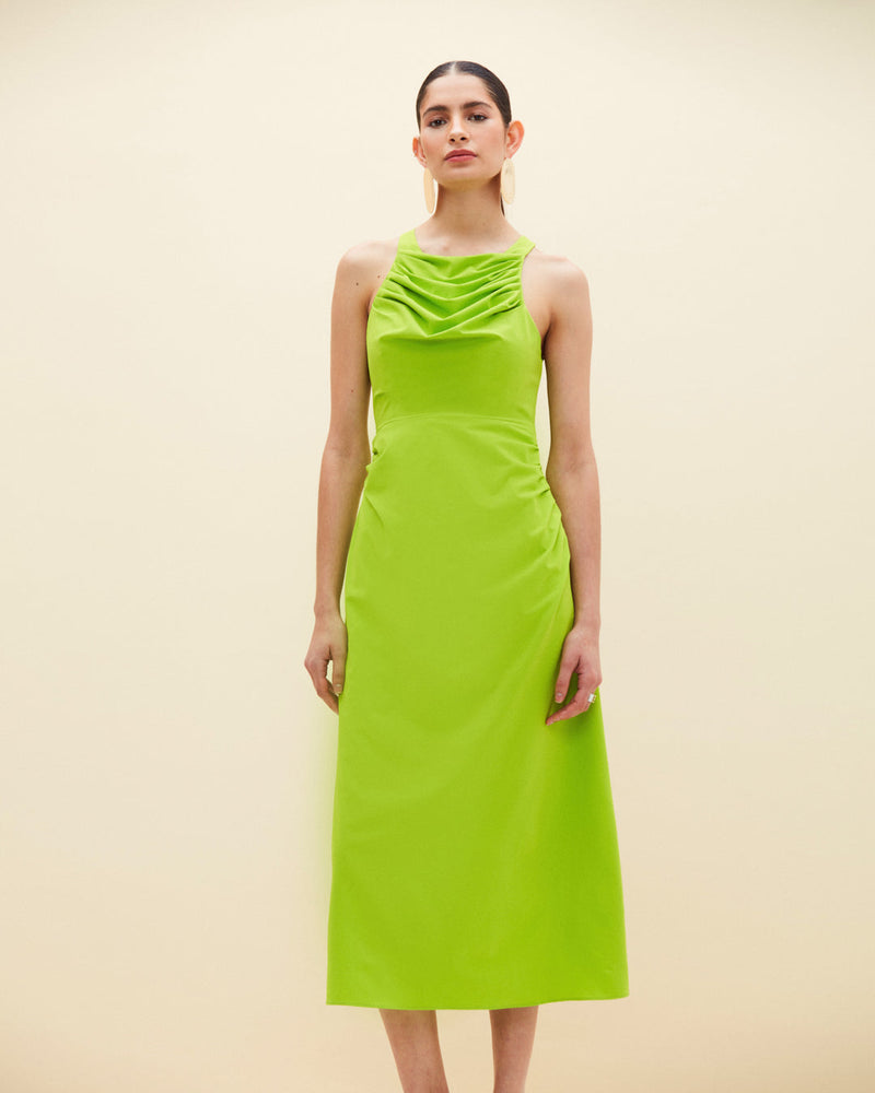 Carrus Dress Apple Green