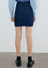 EARLY BIRD Nicolay Skirt Dark Blue Denim