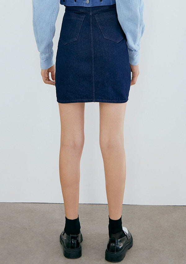 EARLY BIRD Nicolay Skirt Dark Blue Denim