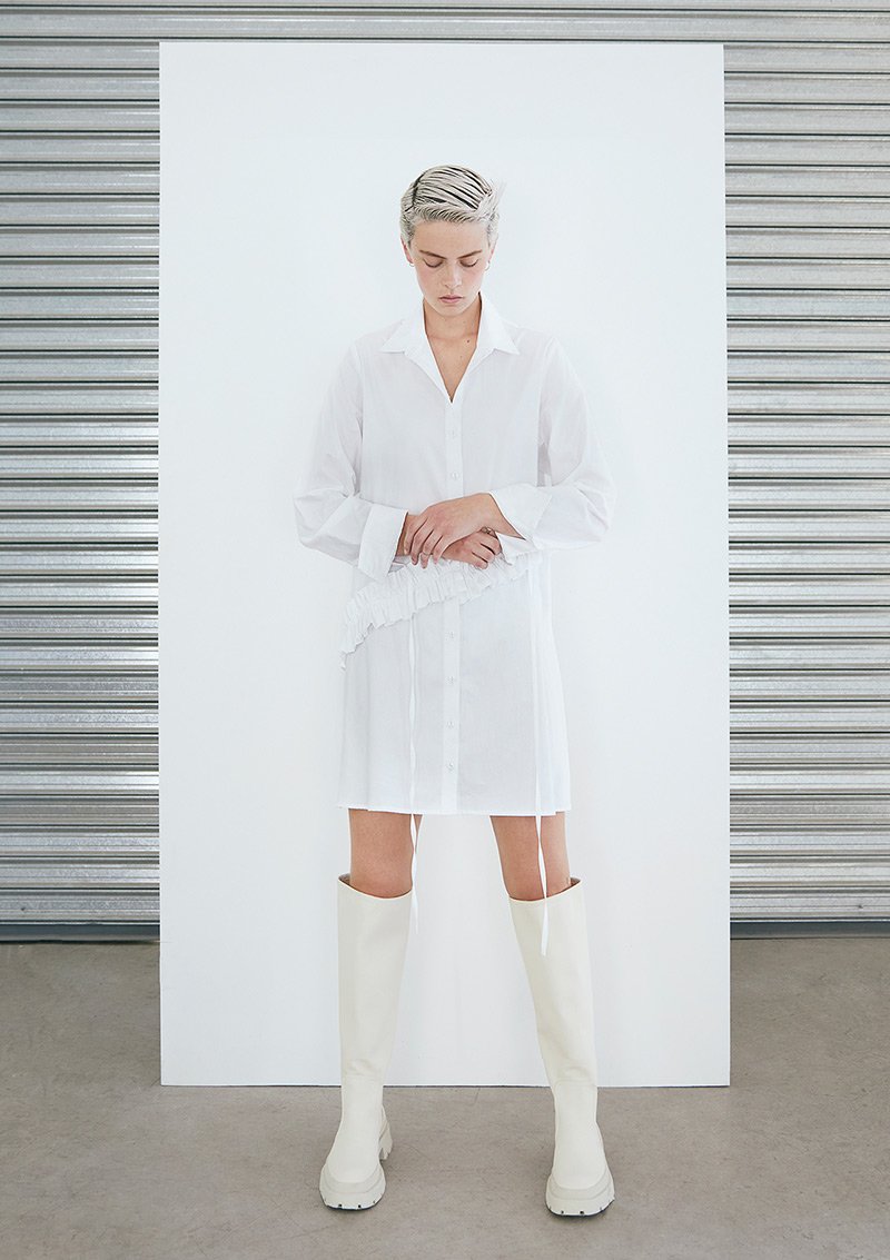 Vincent Shirt - Dress Off-White