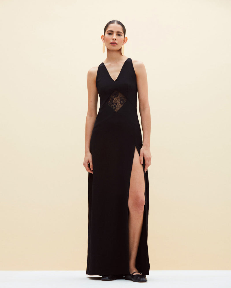 La Lune Dress Black