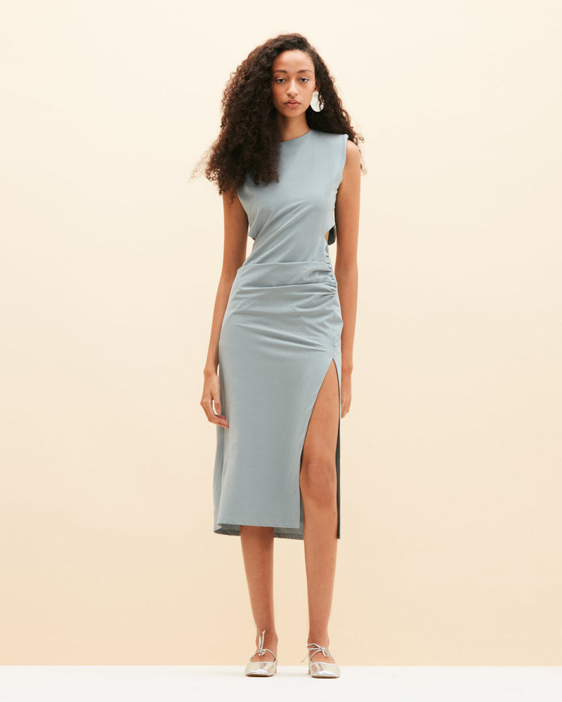 Sorte Dress Grey Blue