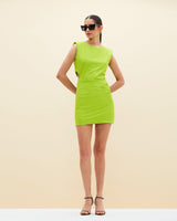 Fortune Dress Apple Green