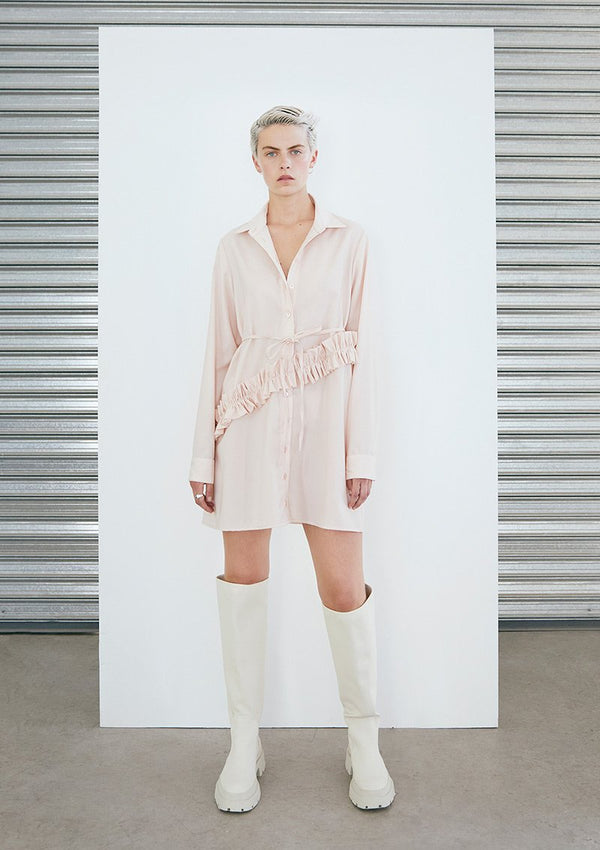EARLY BIRD Vincent Shirt - Dress Rosewater Pink
