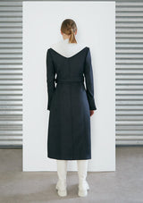 EARLY BIRD Domenico Coat Melange Grey