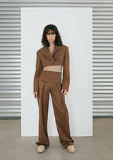 EARLY BIRD Paul Trouser Cocoa Brown