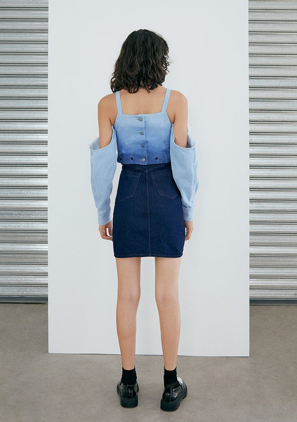 EARLY BIRD Nicolo Dress Denim Degrade