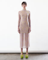 PRE-ORDER Dress Waikato Lilac & Lime Print