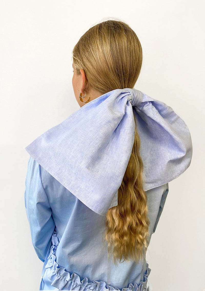 EARLY BIRD Tommy Maxi Bow Accessory Sky Blue