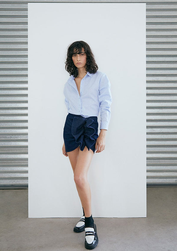 EARLY BIRD Vito Skirt Dark Denim
