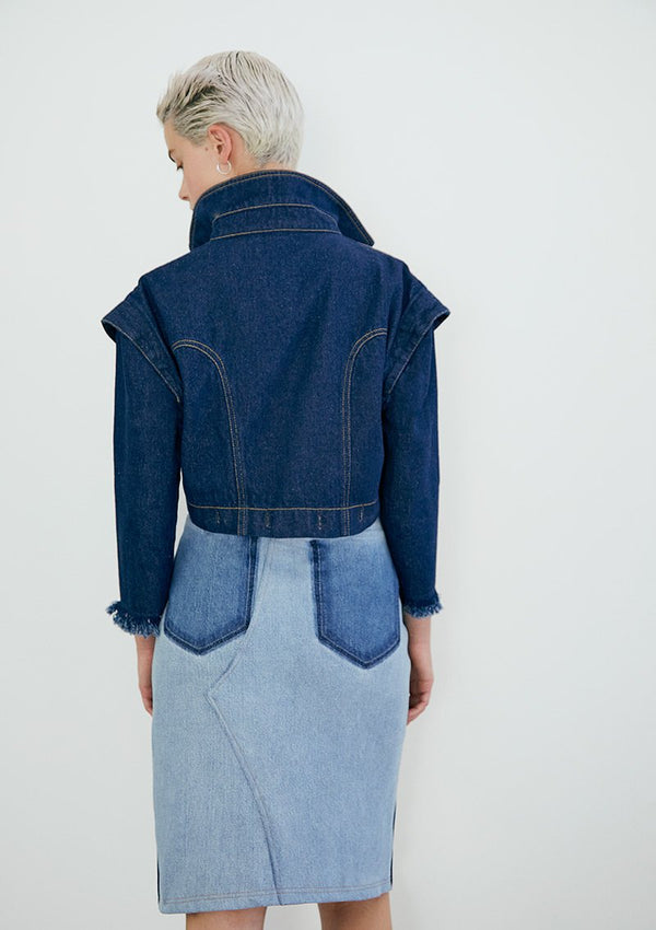 EARLY BIRD Gotti Skirt Double Denim