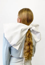 EARLY BIRD Tommy Maxi Bow Accessory Off-White