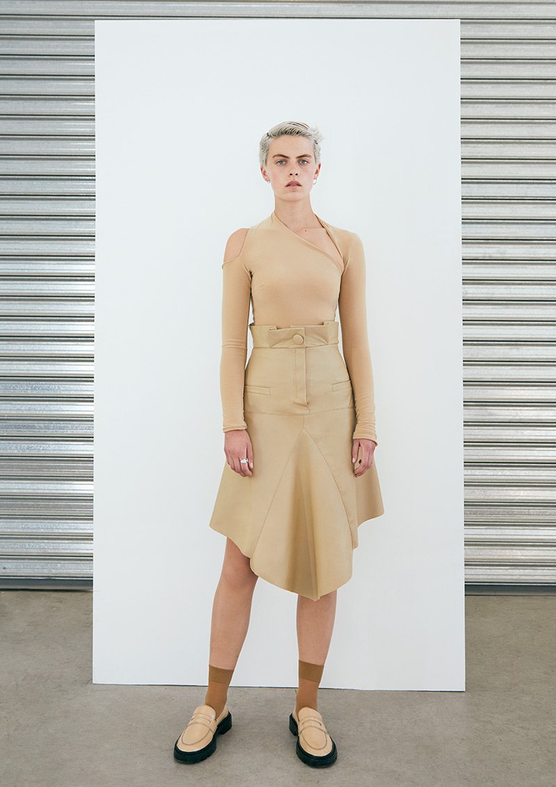 EARLY BIRD Cadillac Skirt Truffle