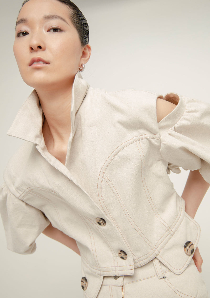 PRE-ORDER Jacket Caroline Ivory