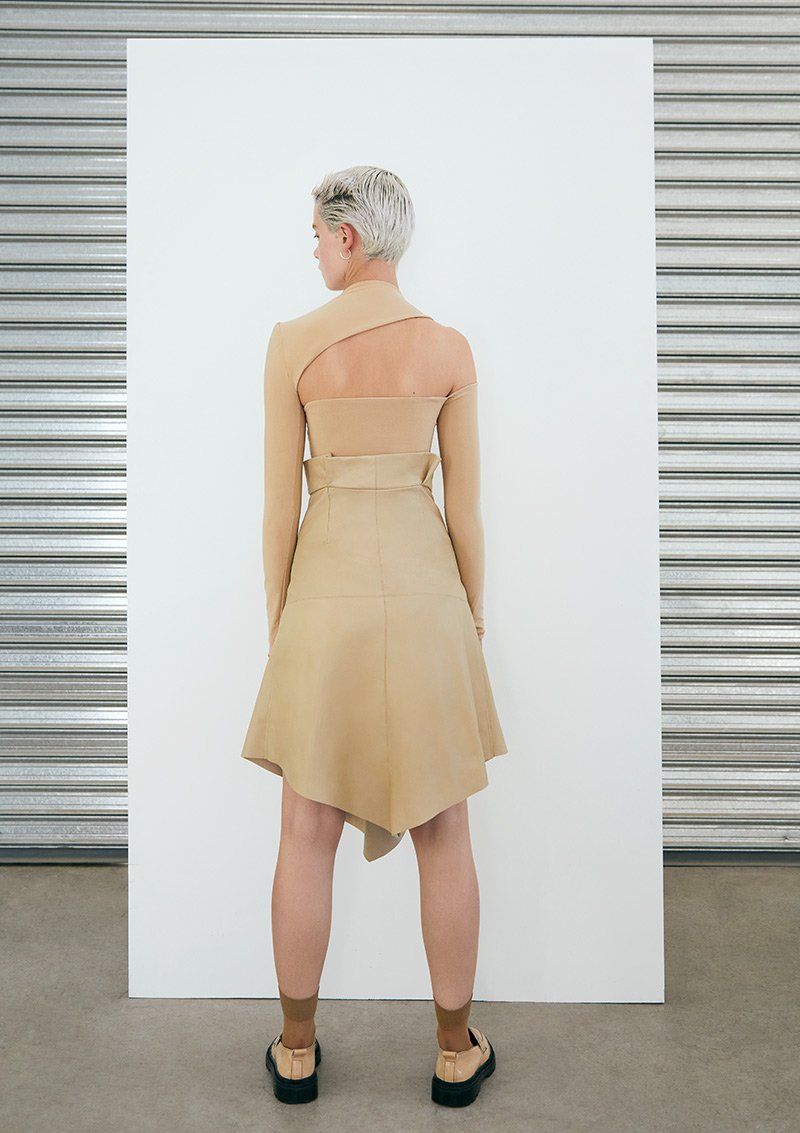 EARLY BIRD Cadillac Skirt Truffle