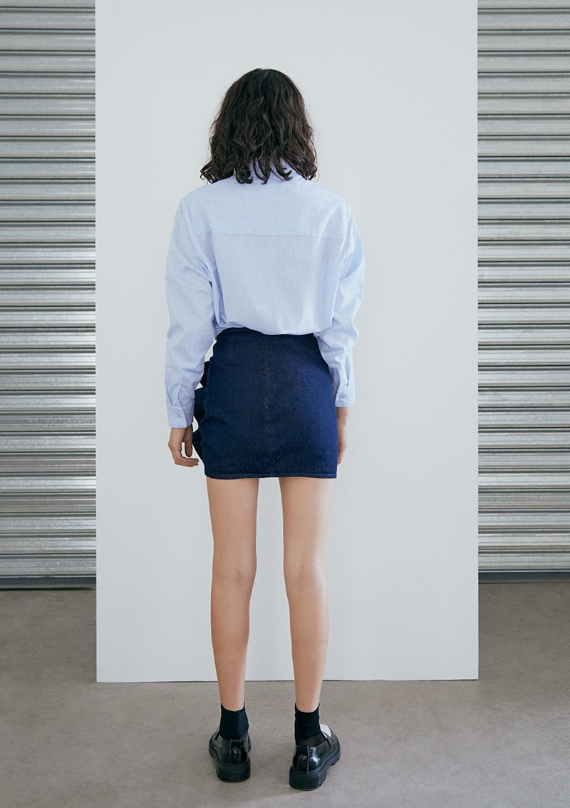 Vito Skirt Dark Denim