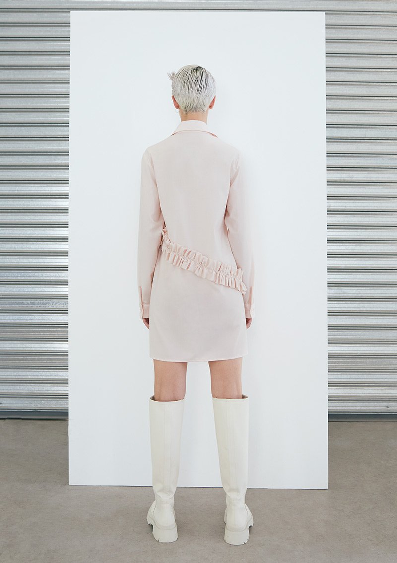 Vincent Shirt - Dress Rosewater Pink