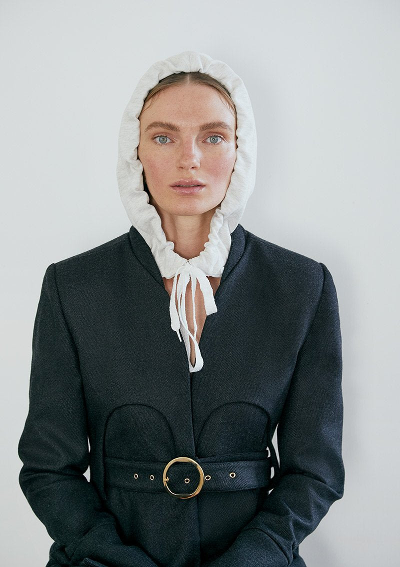 EARLY BIRD Domenico Coat Melange Grey