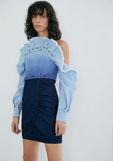 Nicolay Skirt Dark Blue Denim