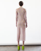 PRE-ORDER Dress Waikato Lilac & Lime Print