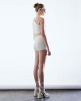Knit Shorts Éufrates Alabaster White