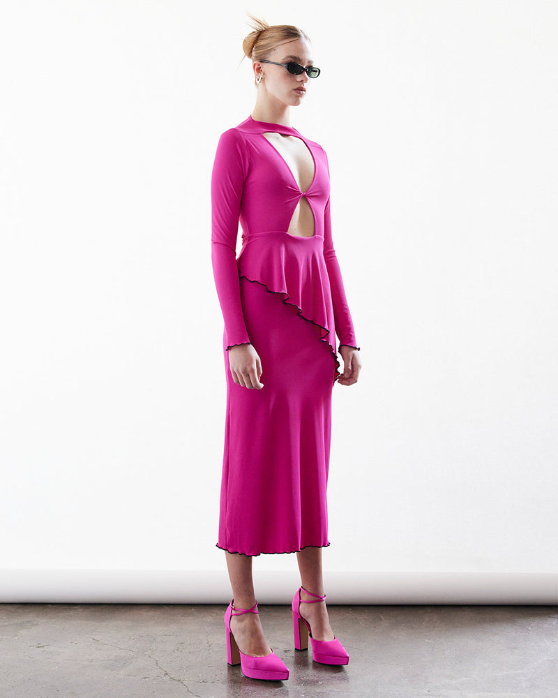 PRE-ORDER Dress Ganges Fucsia