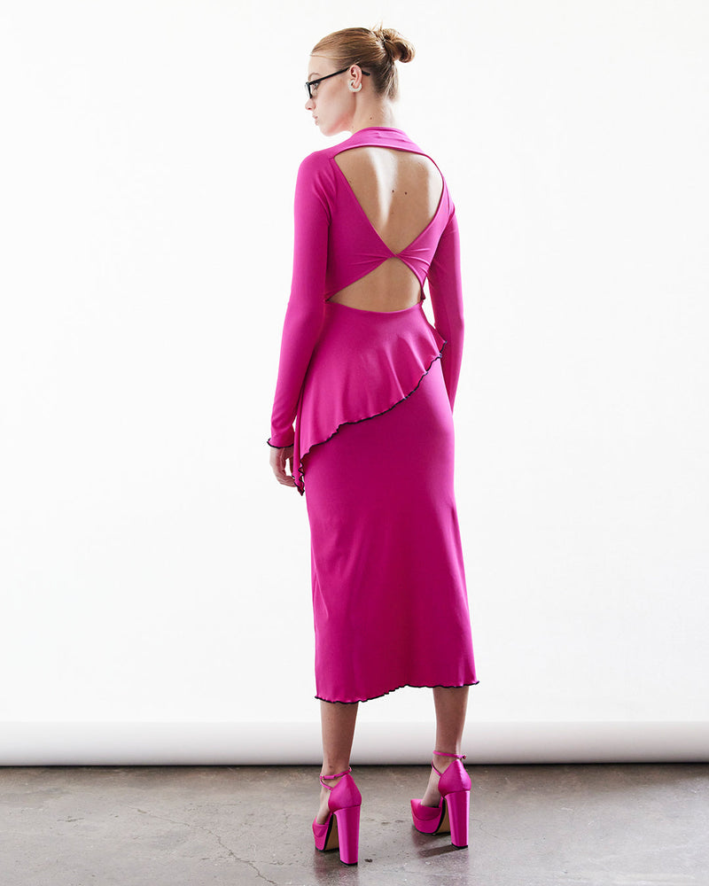 PRE-ORDER Dress Ganges Fucsia