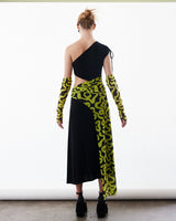 Dress RIN Black & Yellow Print