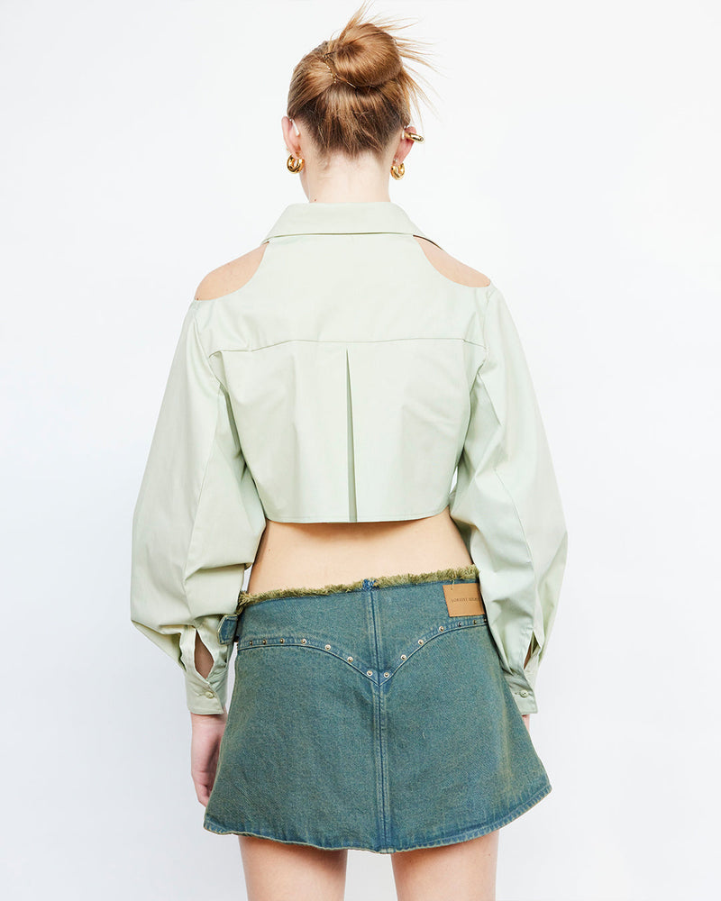 Skirt Sinú Oxide Green