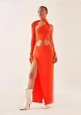 Pre Order Dress Flame Orange
