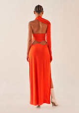Pre Order Dress Flame Orange