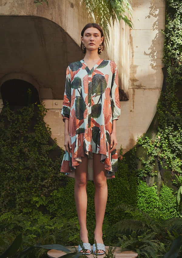 GIA Dress - Orange Eva