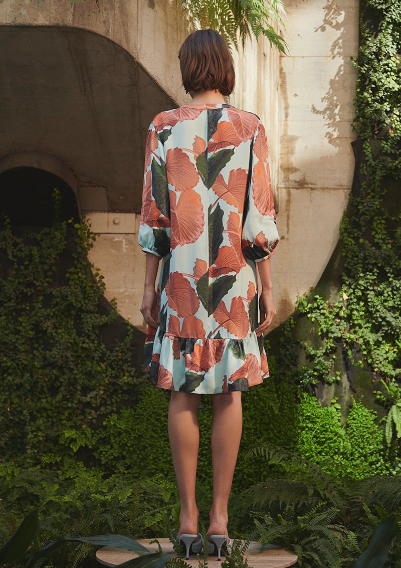 GIA Dress - Orange Eva