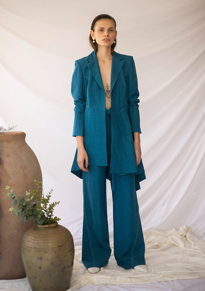 JAY Trouser - Turquoise