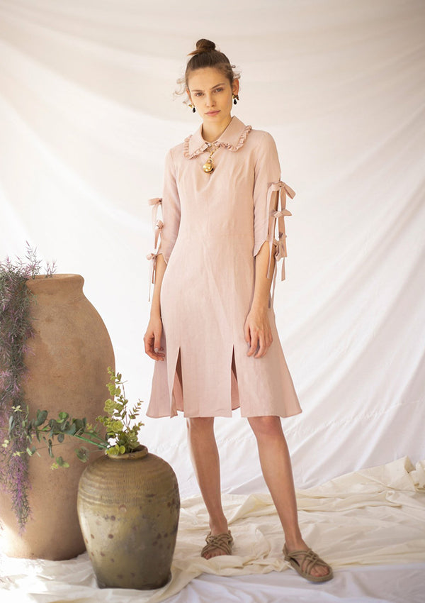 LINUM Dress - Nude