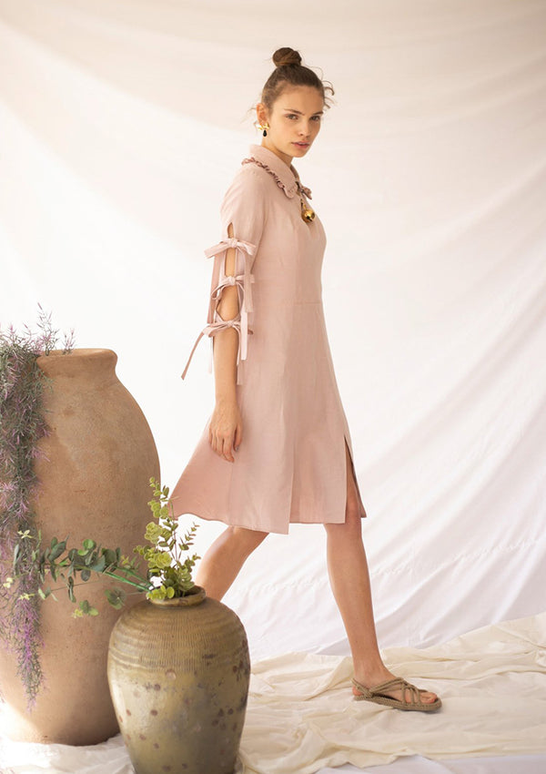 LINUM Dress - Nude